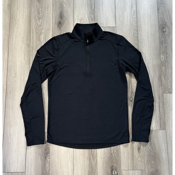 Marmot Shirt Mens Small Black Long Sleeve Lightweight Polyester Outdoor - Picture 1 of 11
